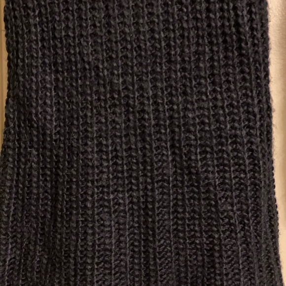 7 for all Mankind Navy Blue Cowl Neck Sweater - Picture 4 of 7